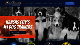 What Kansascitydogtrainer.com website looked like in 2019 (4 years ago)