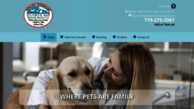 What Kenlineveterinaryclinic.com website looked like in 2019 (4 years ago)