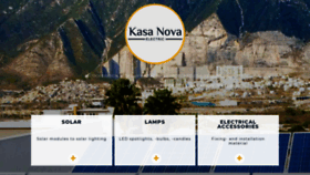 What Kasanova-electric.com website looked like in 2019 (4 years ago)