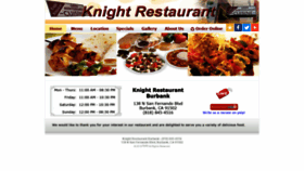 What Knightrestaurantburbank.com website looked like in 2019 (4 years ago)