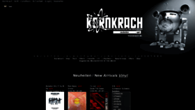 What Kernkrach.de website looked like in 2019 (4 years ago)