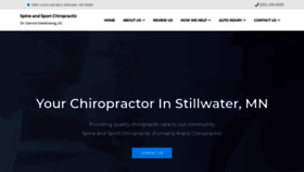 What Kranzchiropractic.com website looked like in 2019 (4 years ago)