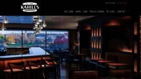 What Kahills.net website looked like in 2019 (4 years ago)