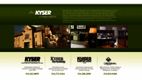 What Kyser.com website looked like in 2019 (4 years ago)