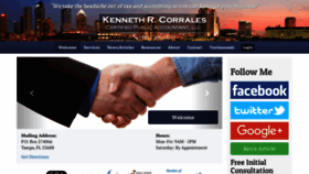 What Kencorralescpa.com website looked like in 2019 (4 years ago)