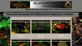 What Killistammtisch.de website looked like in 2019 (4 years ago)