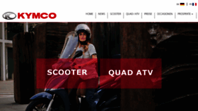 What Kymco-schweiz.ch website looked like in 2019 (4 years ago)