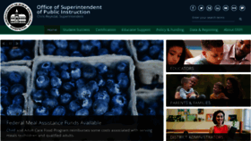 What K12.wa.us website looked like in 2019 (5 years ago)