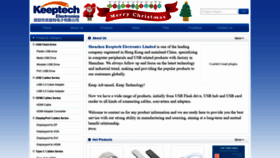What Keeptech.com website looked like in 2019 (4 years ago)