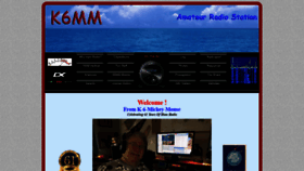 What K6mm.com website looked like in 2019 (4 years ago)