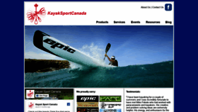 What Kayaksport.net website looked like in 2019 (4 years ago)