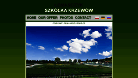 What Krzewy-lemanczyk.pl website looked like in 2019 (4 years ago)