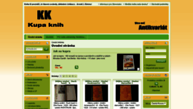 What Kupaknih.cz website looked like in 2019 (4 years ago)