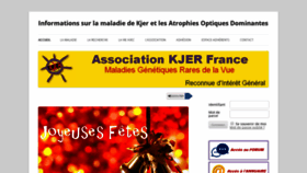 What Kjer-france.org website looked like in 2019 (4 years ago)