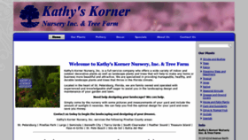What Kathyskornernursery.com website looked like in 2019 (4 years ago)