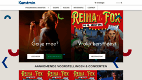 What Kunstmin.nl website looked like in 2019 (4 years ago)