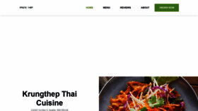 What Krungthep-thai.com website looked like in 2019 (4 years ago)