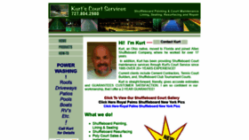 What Kurtscourtservices.com website looked like in 2019 (4 years ago)