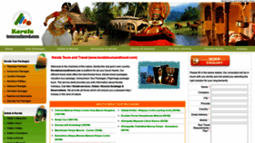 What Keralatoursandtravel.com website looked like in 2019 (4 years ago)