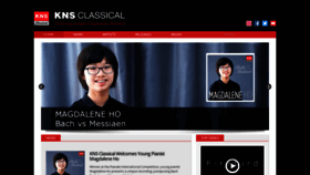What Knsclassical.com website looked like in 2019 (6 years ago)