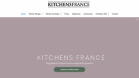 What Kitchensfrance.com website looked like in 2019 (4 years ago)