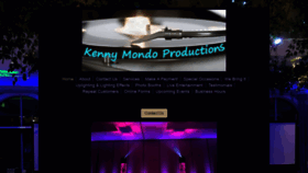 What Kennymondo.com website looked like in 2019 (4 years ago)
