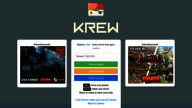 What Krew.io website looked like in 2019 (4 years ago)
