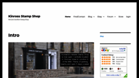 What Kinrossstamps.co.uk website looked like in 2019 (4 years ago)