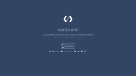 What Koderapp.com website looked like in 2019 (4 years ago)