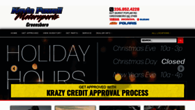 What Kevinpowellmotorsportsgreensboro.com website looked like in 2019 (4 years ago)
