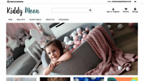What Kiddymoon.co.uk website looked like in 2019 (5 years ago)
