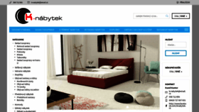 What K-nabytek.cz website looked like in 2019 (5 years ago)