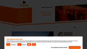 What Kolping.de website looked like in 2019 (5 years ago)