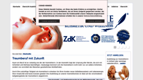 What Kosmetik-akademie.com website looked like in 2019 (4 years ago)