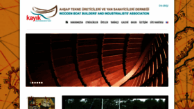 What Kayikturkiye.com website looked like in 2019 (4 years ago)