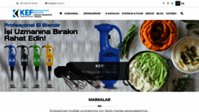 What Kef.com.tr website looked like in 2019 (4 years ago)