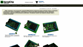 What Kernelchip.ru website looked like in 2019 (5 years ago)