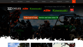What Krwcycles.com website looked like in 2019 (4 years ago)