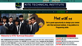 What Kiteinst.com website looked like in 2019 (4 years ago)