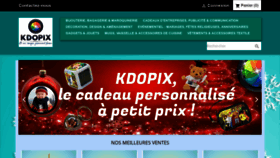 What Kdopix.fr website looked like in 2019 (4 years ago)