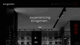 What Kingsmen-int.com website looked like in 2019 (4 years ago)