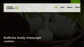 What Kolkatabodymassagecenter.com website looked like in 2019 (4 years ago)