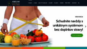 What Komplexna-vyziva.sk website looked like in 2019 (4 years ago)