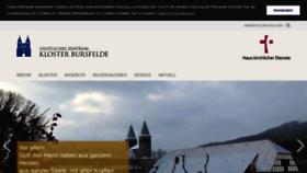 What Kloster-bursfelde.de website looked like in 2019 (4 years ago)