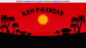 What Kohphangan.nu website looked like in 2019 (4 years ago)