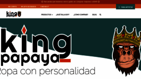 What Kingpapaya.com website looked like in 2019 (4 years ago)