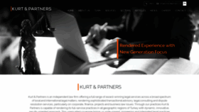 What Kurtandpartners.com website looked like in 2019 (4 years ago)