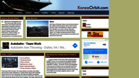 What Koreaorbit.com website looked like in 2020 (4 years ago)