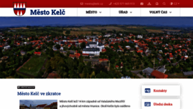 What Kelc.cz website looked like in 2020 (4 years ago)