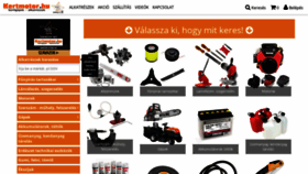 What Kertmotor.hu website looked like in 2020 (4 years ago)